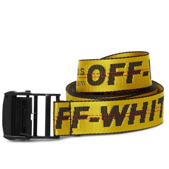 Off-White Yellow and Black Belt main image 7